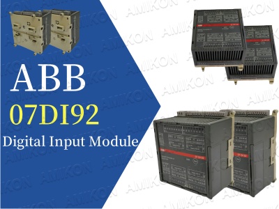 وحدة الإدخال الرقمية ABB 07DI92: حل متعدد القنوات عالي الجودة يُمكّن من التحكم الفعال في الأتمتة