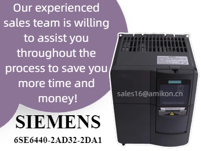 Siemens 6SE6440-2AD32-2DA1: محرك تيار متردد عالي الأداء لتطبيقات متعددة الاستخدامات