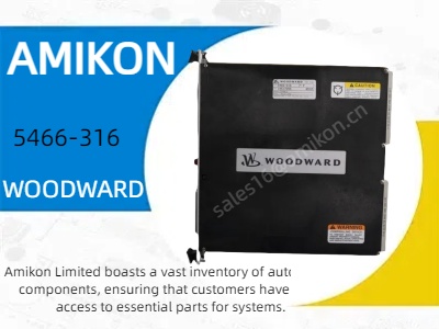 تعدد الاستخدامات والقوة في وحدة Woodward 5466-316 التناظرية المجمعة في التحكم الصناعي