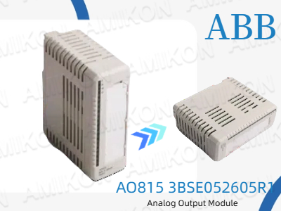 تحسين الأتمتة الصناعية باستخدام وحدة الإخراج التناظرية ABB AO815 3BSE052605R1