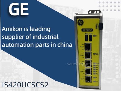 وحدة تحكم GE IS420UCSCS2: التحكم الدقيق للأنظمة الصناعية