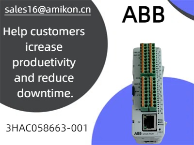 وحدة الإدخال/الإخراج الرقمية الأساسية ABB 3HAC058663-001